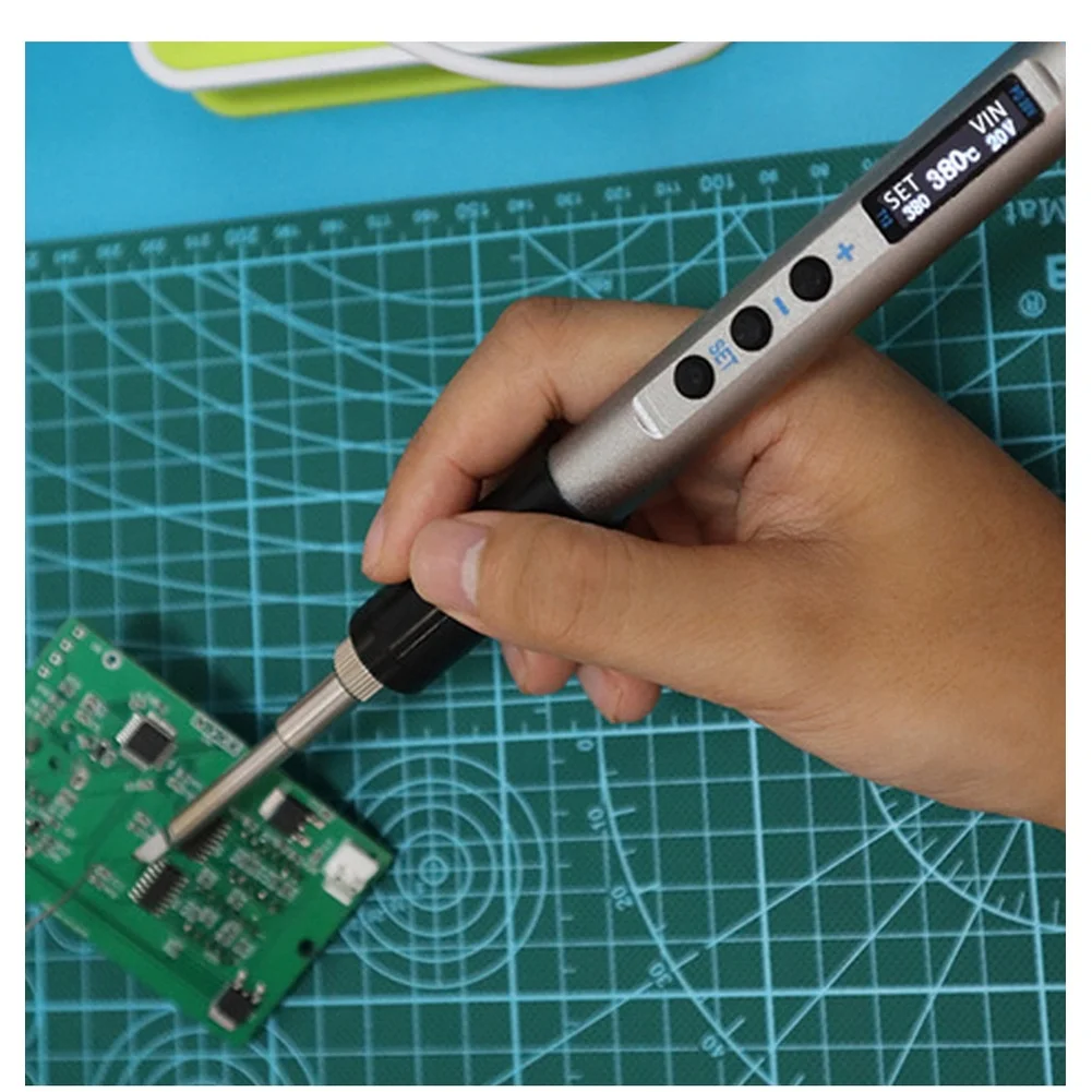 T12PRO Digital Display Soldering Iron/Soldering Pen PD 65W Power Supply Intelligent Electric Soldering Iron Portable