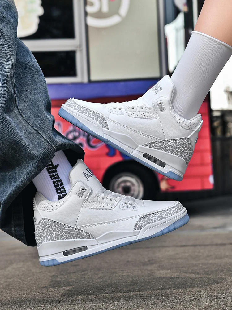 

Thick-soled men's shoes, trendy new casual high-top sneakers, lightweight and versatile student sports shoes for men