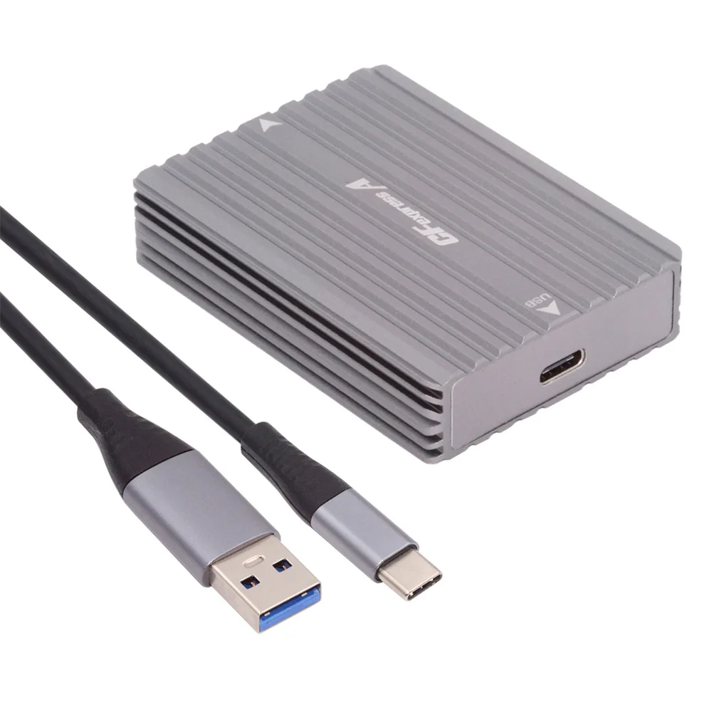 

Chenyang USB3.0 Type-A USB3.1 Type-C to CFE Type-A & Type-B CF Express Extension Card Reader CFA R5 Z6 Z7 CFB Memory Card