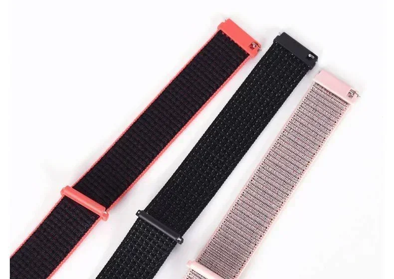 20mm Universelles Kinder-Smartwatch-Armband Nylon-Schlaufenband Verstellbares Ersatz-Armband Komfortable Kinder-Uhrenarmbänder – Detail 11