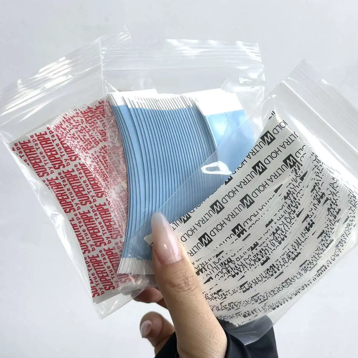 

36pcs/bag White Ultra Hold Adhesive Wig Double Sided Tape For Toupee/Lace Wig Hair Adhesive Tape