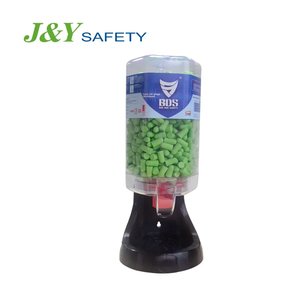 

2025BDS Soft Pu Foam Ear Plugs Safety Disposable Slow Rebound Earplugs For Sleeping Ear Plugs Dispenser 500 Pair