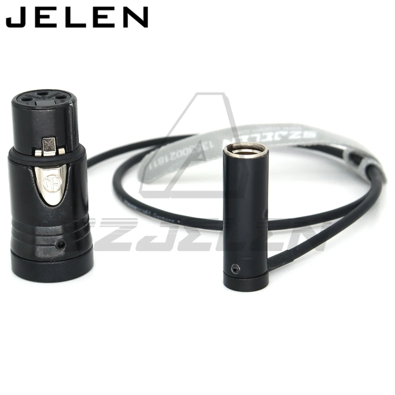 Low-Profile 3 Pin Mini XLR TA3M Male to XLR 3 Pin Female Audio Cable for Canon C70, BMPCC 4K 6K Pro Camera Video Assist