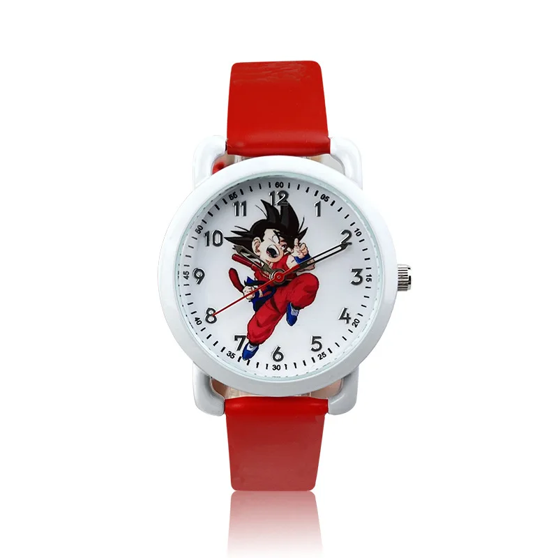 Reloj de Dragon Ball Anime Son Goku, reloj resistente al agua para niños, reloj electrónico de dibujos animados Kakarotto, juguete para niños, regalos Kawaii