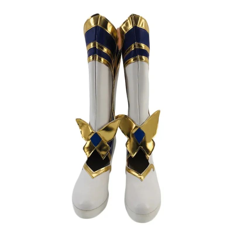 125 King Glory Nerz Zikade Stern Yuan Neue Version Goldene Mittsommer Nacht Cosplay Schuhe Cosplay Schuhe Comic Show Sekundäre Yuan