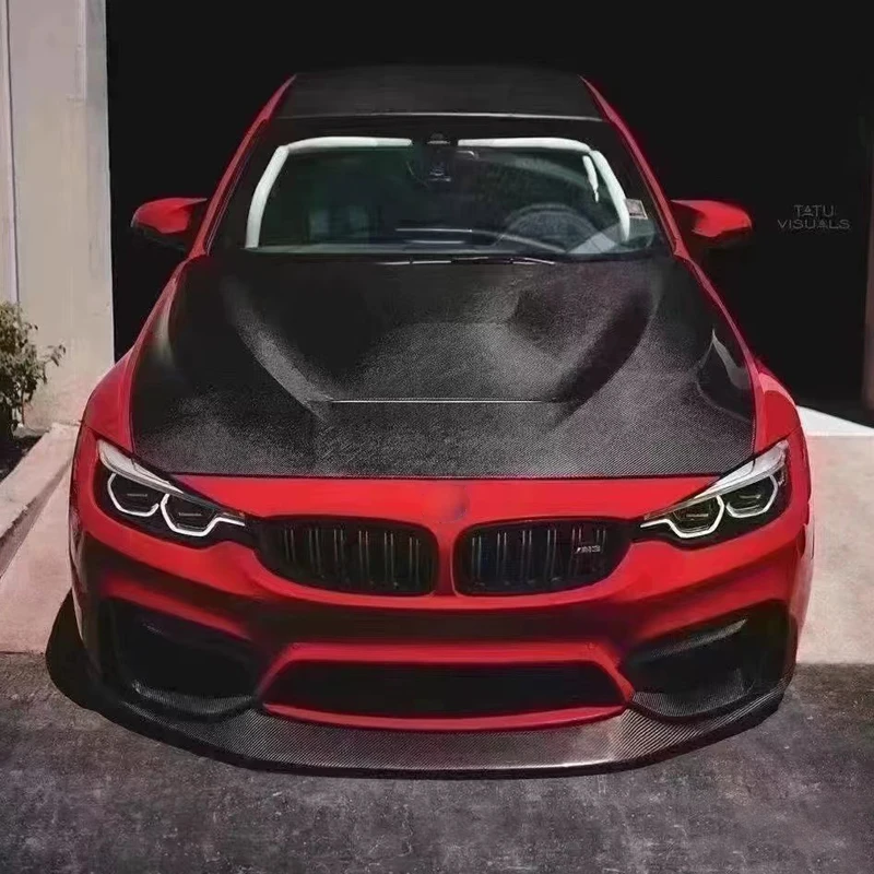 Hot Selling GTS CS Style Carbon Fiber Engine Hood G FOR BMW 3 4 Series M3 M4 F30 F35 F32 F80 F82 Hood