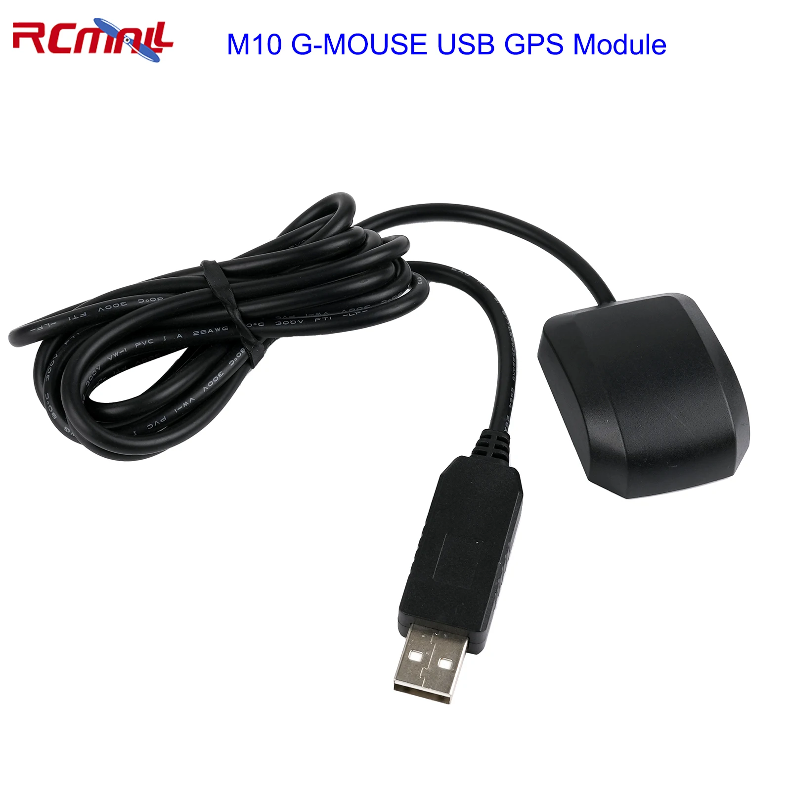 M10 G-MOUSE USB GPS Module with Flash CH340 USB to TTL GNSS Receiver Positioning Module for Car Boat Laptop Navigation