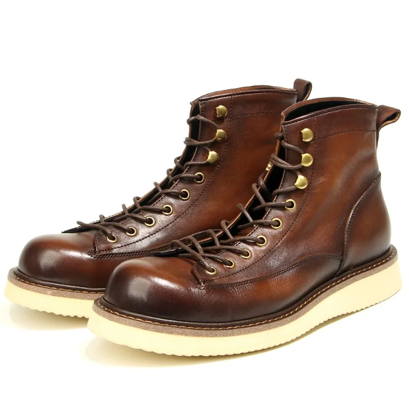2026 Autumn Mens Genuine Leather Chelsea Boots Luxury Handmade Quality Comfortable Winter Warm Ankle Casual Business Shoes Man
