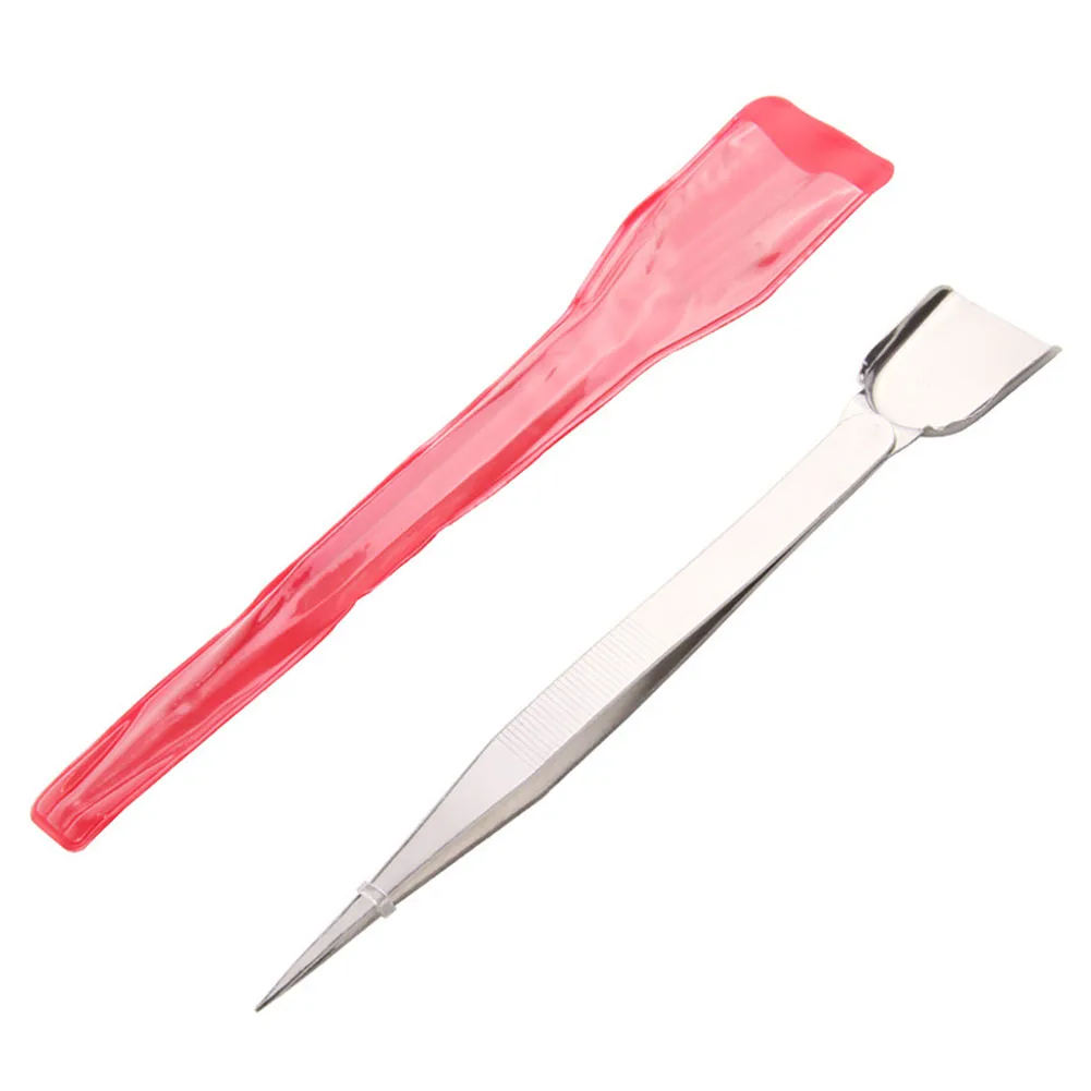 Pinças profissionais com colheres, pás pick-up ferramenta, clipe de diamante para Gem Bead
