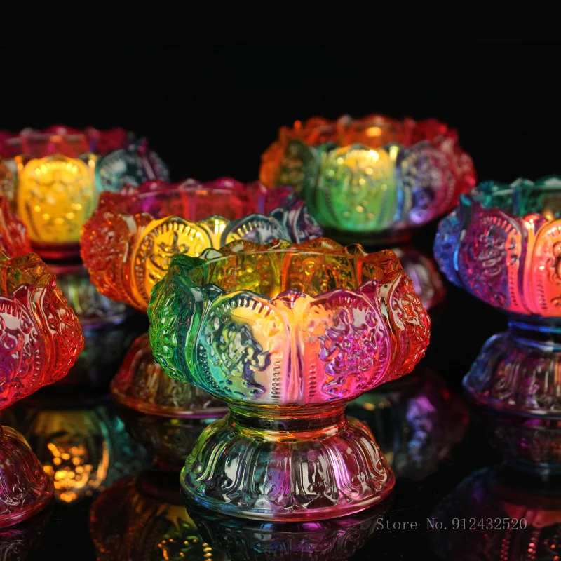 Portalampada colorato con pied - Candle Glass Supplies recensione e prezzo