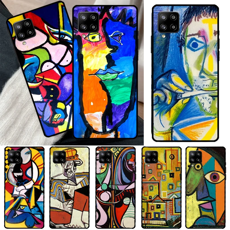 Picasso Abstract Art Painting Phone Case For Samsung Galaxy A54 A34 A14 A13 A53 A33 A73 A51 A71 A12 A22 A32 A52 A72 A52S