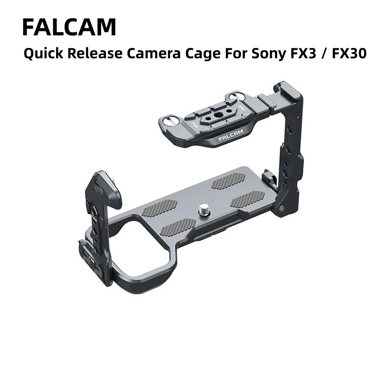 Ulanzi FALCAM F22 F38 F50 V2  2823A Quick Release Camera Cage/Camera Cage Base Plate For Sony FX3 / FX30