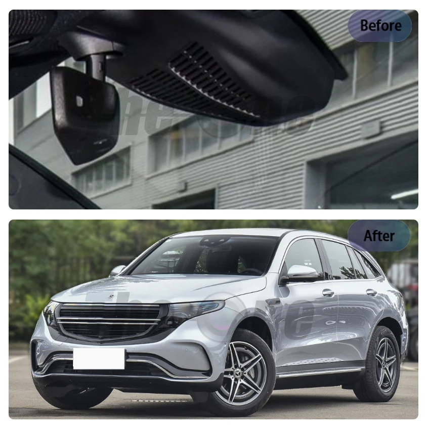 Easy Installation Car DVR Wifi Dash Cam For Mercedes-Benz MB EQC 400 EQC400 4MATIC 20-22 For MB GLC 260 300 GLC300 GLC260L 2023