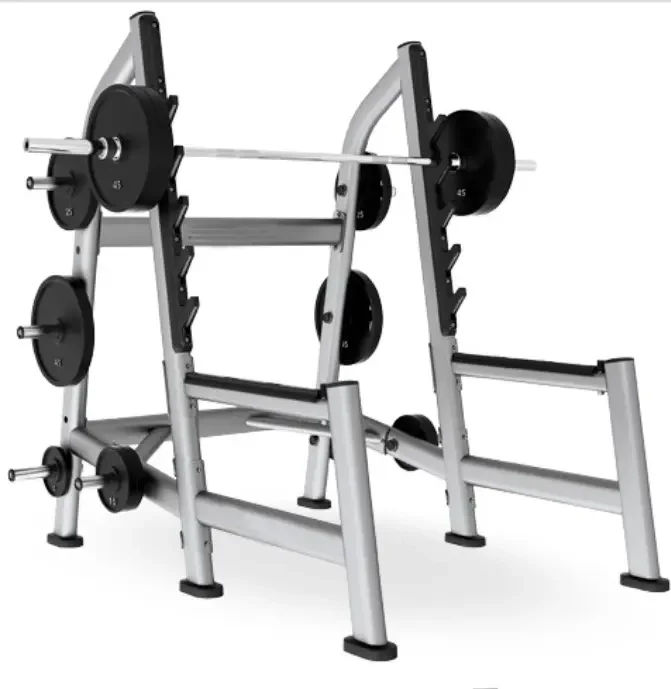 Squat Rack Deti Commercial Gym Equipment Exercise Squat Rack Weightlifting Station Strength Machine