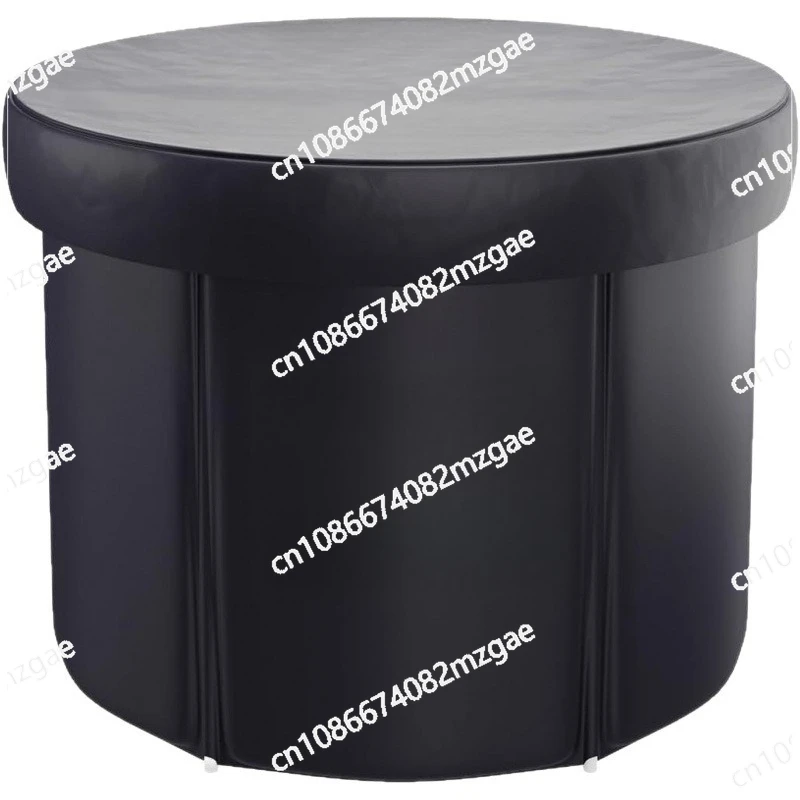 Ice Bath Tub for Athletes With Cover Multiple Layered Ice Bucket