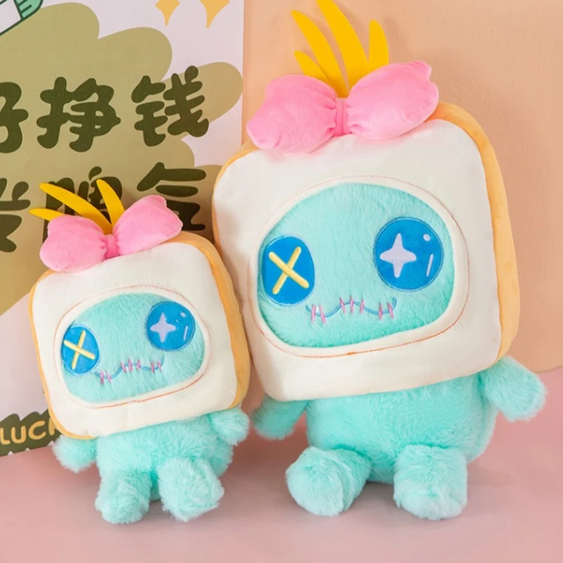 

30/60 см Disney Bread Scrump Лило и Стич плюшевые игрушки Kawaii мультфильм Стич подушка мягкая кукла плюшевые детские подарки на день рождения и Рождество