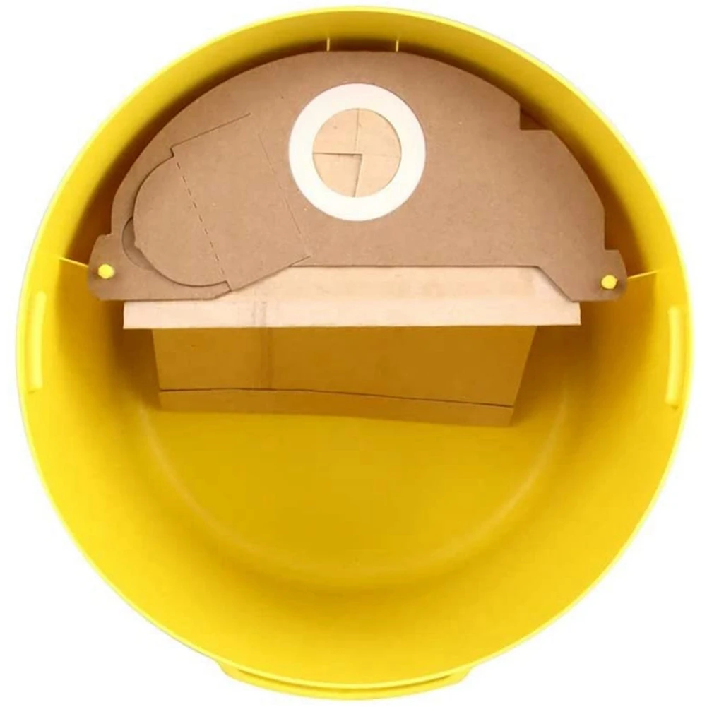 جديد 2025 10 أكياس مكنسة كهربائية ورقية لـ Karcher 6.904-322.0 MV2 WD2 A2003 A2004 أكياس غبار مكنسة كهربائية متوافقة