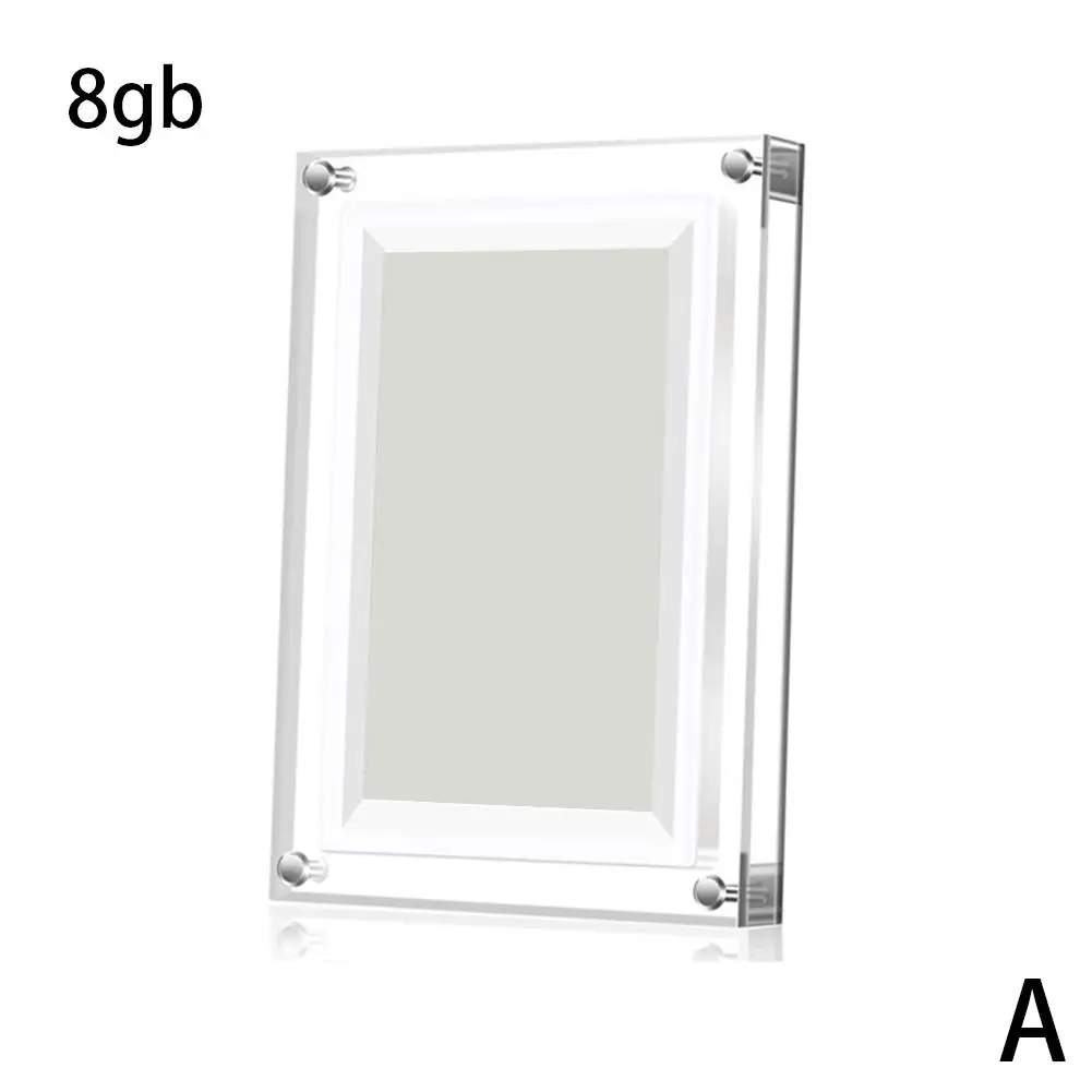 New 7-inch Acrylic Digital Photo Frame Multifunctional Picture Photo Video Intelligent And Frame Wifi High-end Electronic G Q4p4