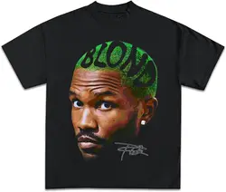 Frank Oceans Shirt Rap Tee Concert Merch Blonds Album Cover Graphic t-Shirt