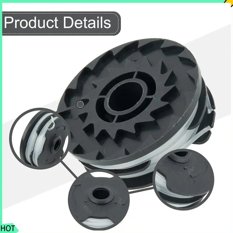 

AWAH 6Pcs Thread Spools For LIDL/Parkside Cordless Grass Trimmer PRTA 20-Li A1 B2 C3 String Garden Tool Replacement Part