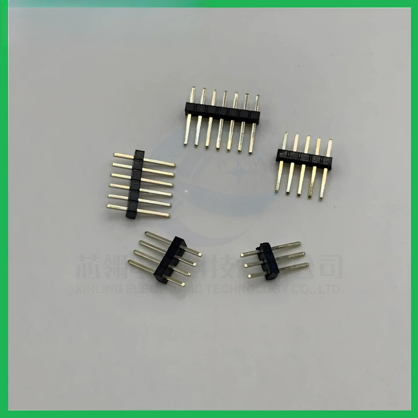 10/50pcs Straight Pins Extended Pin Spacing 1.27mm Single Pin Needle Length 7.2mm Options for 1*2/3/4/5/6/7/8/10/40P