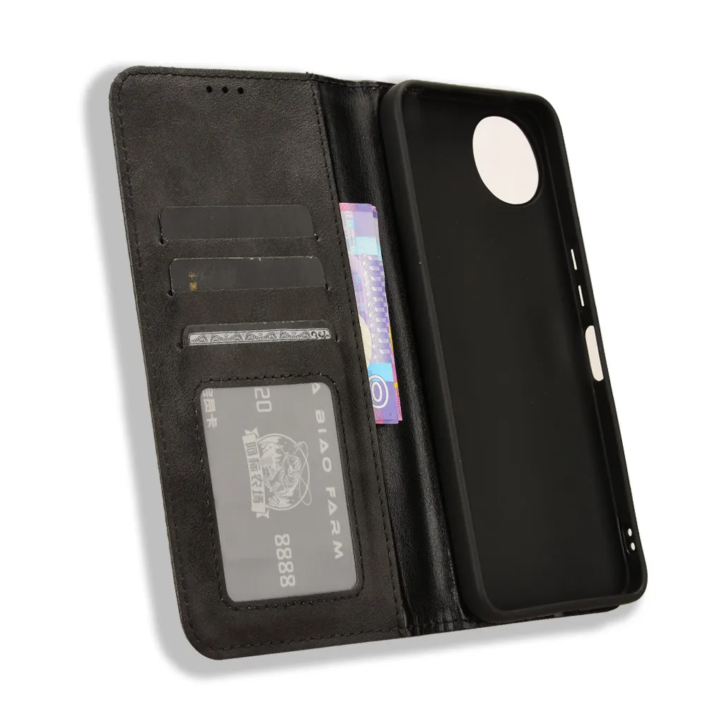 For Sharp Aquos Wish 4 Case Luxury Flip PU Leather Wallet Magnetic Adsorption Case For Sharp Aquos Wish4 SH-52E Phone Bags