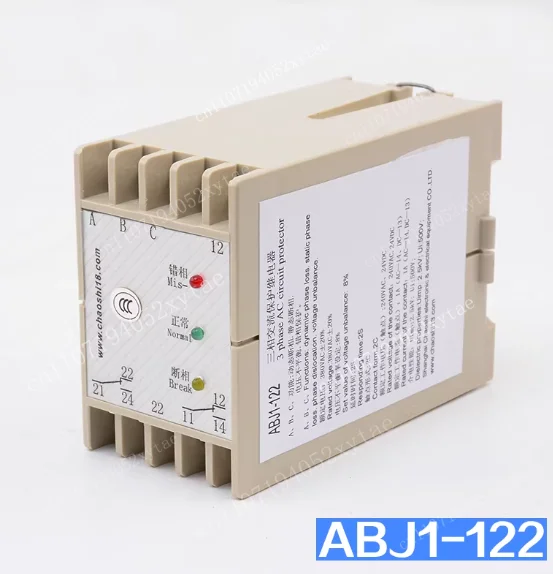 1pcs Elevator Parts ABJ1-122X Three-phase AC Protection Relay Phase Sequence Relay Suitable for Xizi Otis