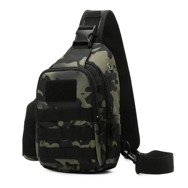 Chest Bag Men's Sports Tactics Shoulder Crossbody Bags Outdoor Waterproof Multi-functional Waist Pack Backpack Tactical Y32A