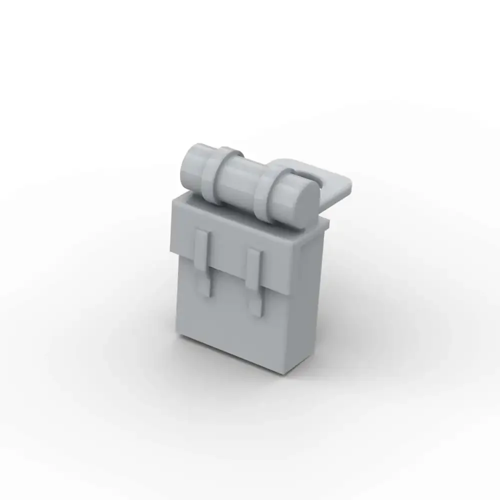 MOC 10PCS Part Bricks 2524 Backpack Non-Opening Building Blocks Set Body Wear Bag Compatible Particle Puzzle Toys Children Gifts