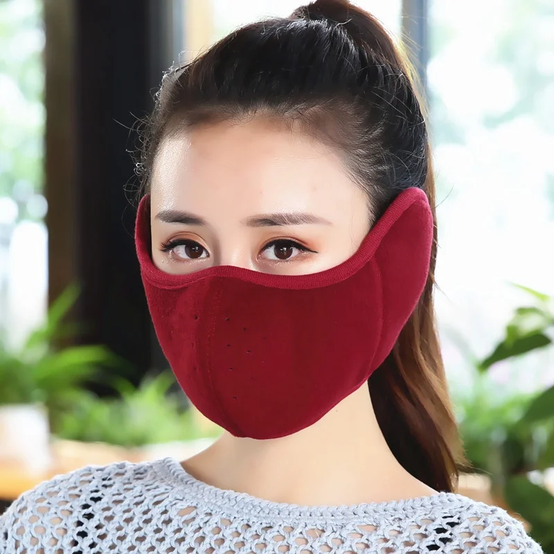 JAYSCE Winter Warm Mask Men and Women Outdoor Riding Ear Protection Labor Protection Breathable Mask Winter Riding Mask