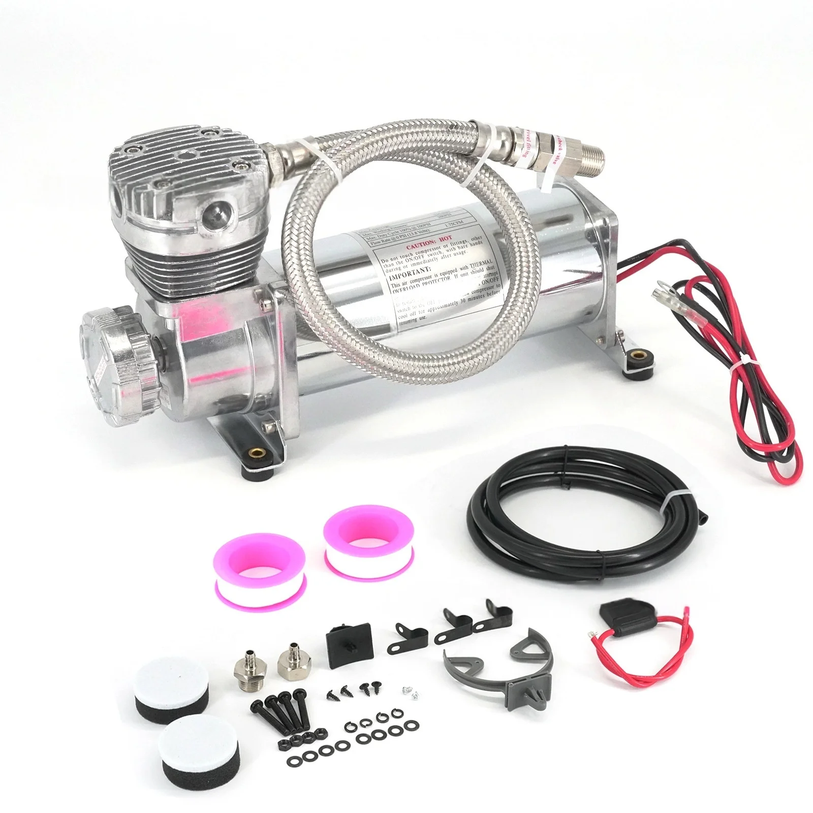 

Car Horn Air Horn Portable Car Inflatable Pump 200Psi Cylinder Multifunctional Air Compressor Tires Can Be Filled