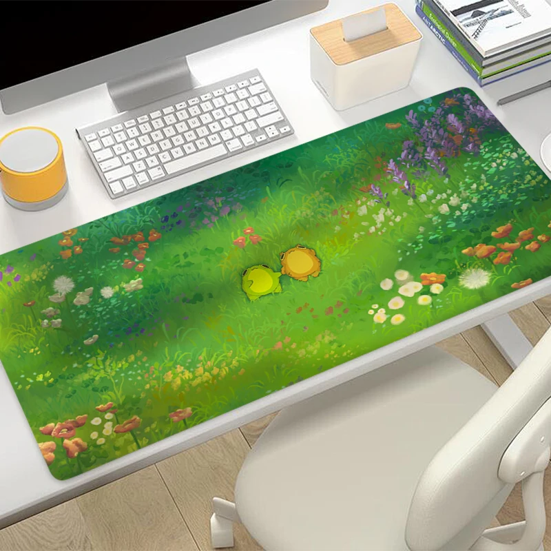 

Металлический коврик для мыши с лягушкой, новые коврики для мыши, коврик для клавиатуры, коврик для мыши, геймерский мягкий офисный ковер, настольный коврик, настольный ПК, каваи, большой коврик для мыши