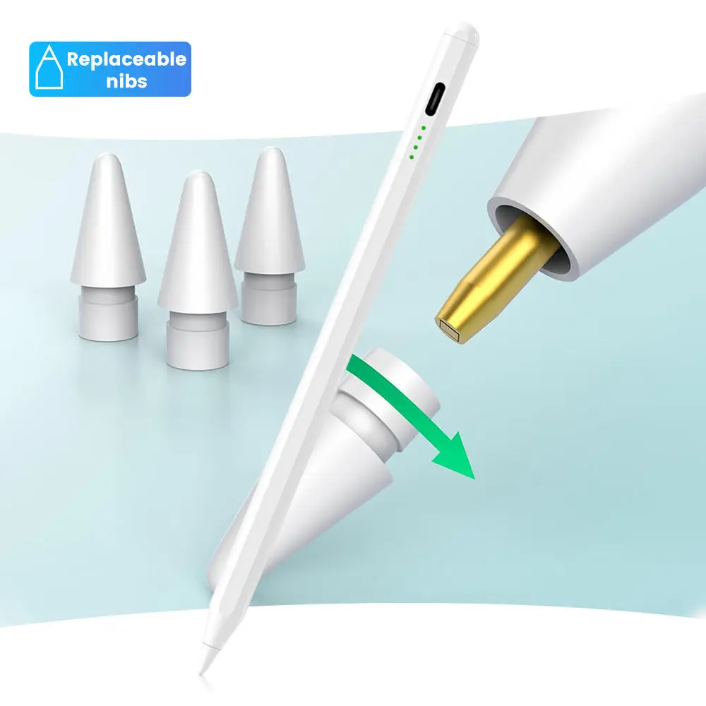 

Универсальный стилус для iPad Pencil 11th A16 Huawei Lenovo Samsung Xiaomi Redmi Honor Oppo Vivo Сенсорная ручка для экрана Android