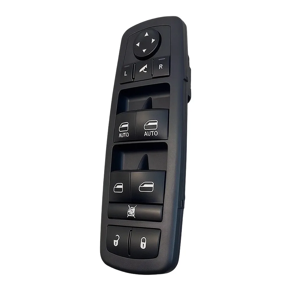 68141890AA Window Regulator Switch For Jeep For Cherokee 2014 2015 2016 2017 Black ABS Plastic Door Window Control Button Rep
