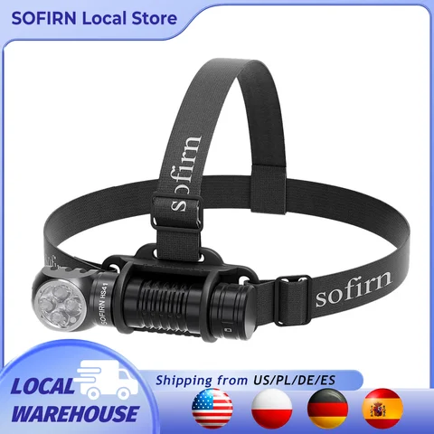 SOFIRN HS41 Headlamp 4000lm 21700 USB C Rechargeable with SST20 LED Torch Indicator with Magnetic Tail Flashlight