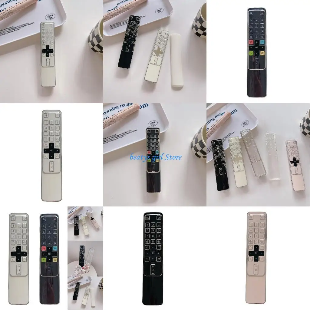 

C7AB Protective Case Skin for TCL- ARC801L Remote Control Cover Storage Eco-friendly