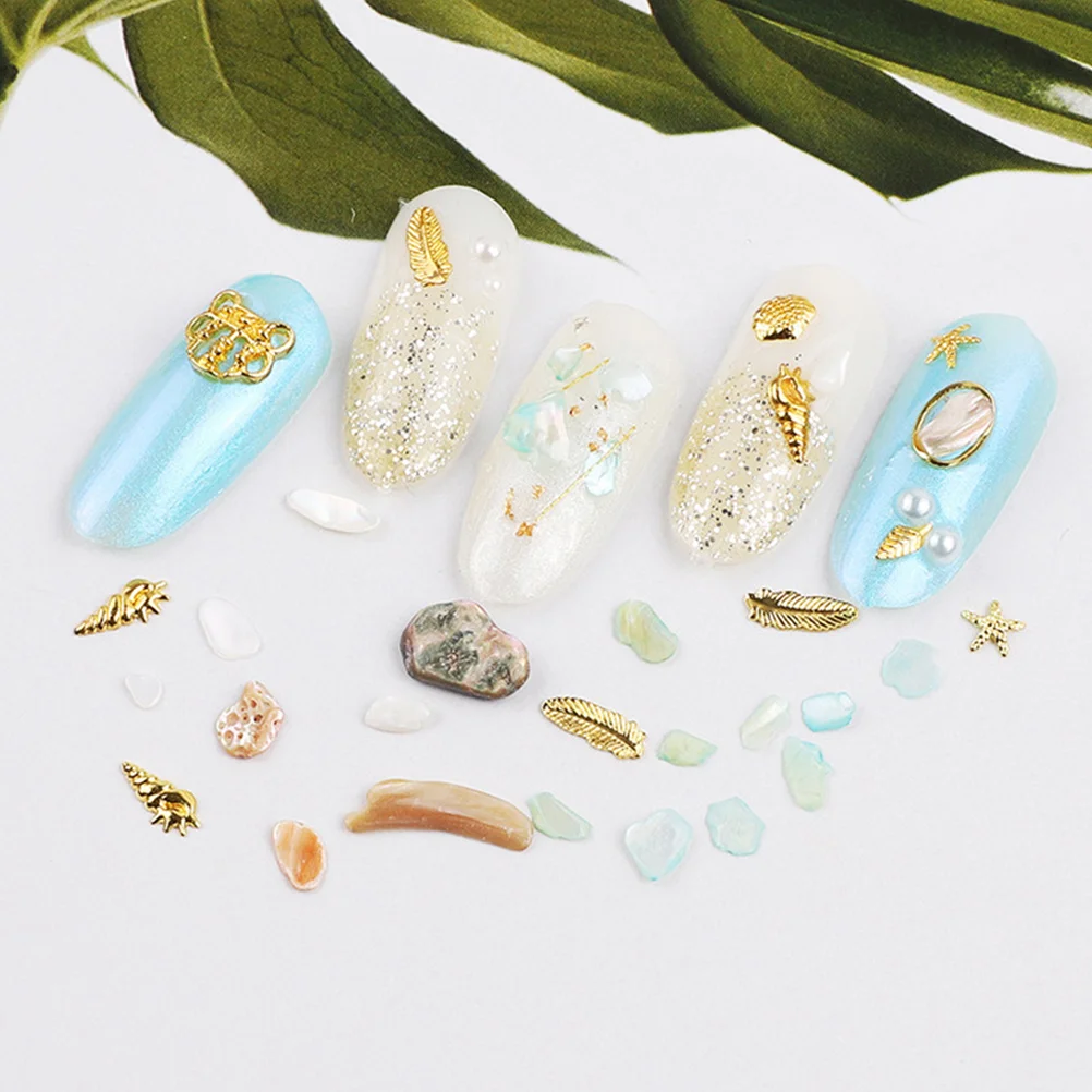 

2 Boxes 3D Diy Art Decorations Manicure Charms For Women Lightweight Accessories Manicure Ornament Nail Decor Supplies Nail Art