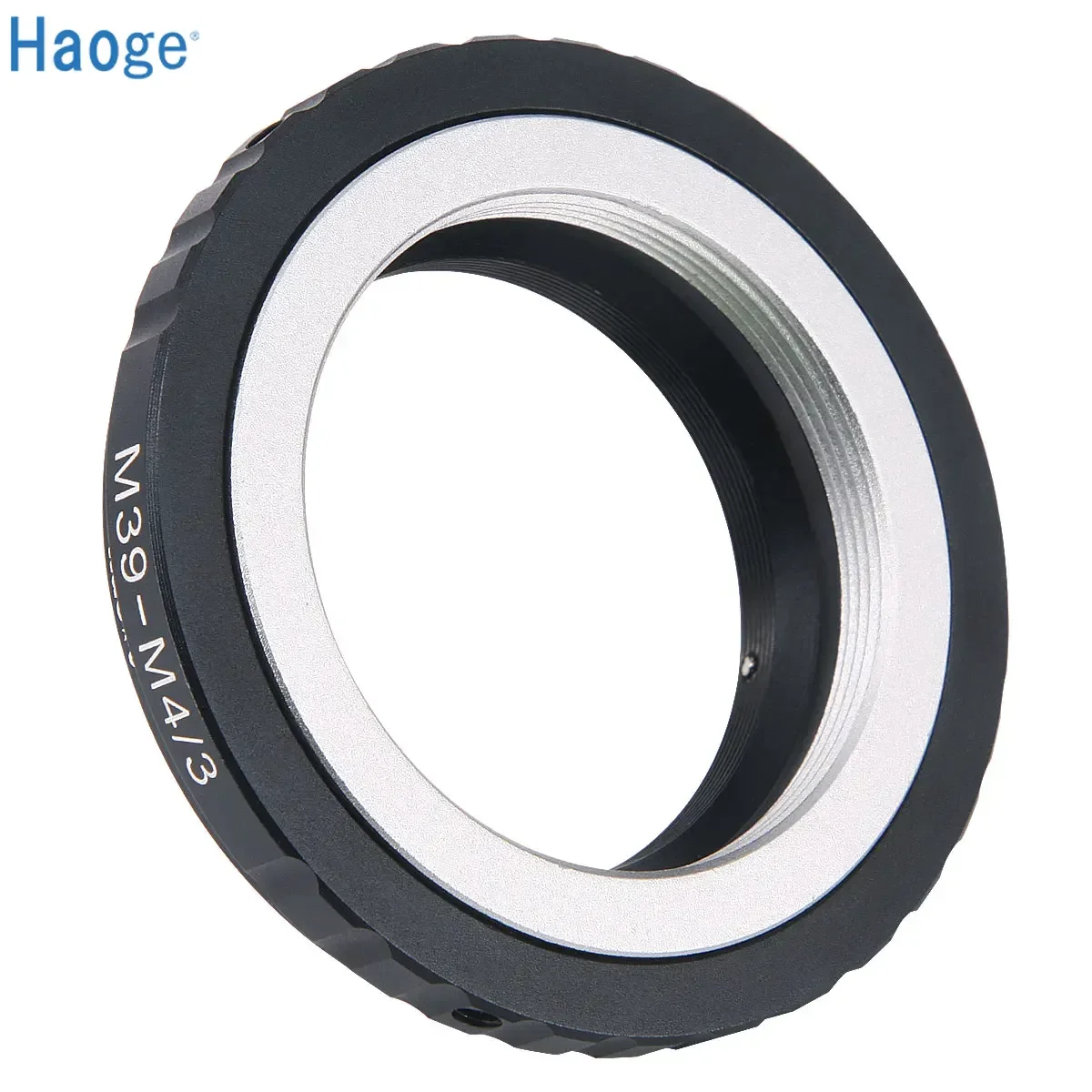 Haoge Manual Lens Mount Adapter for 39mm M39 Mount Lens to Olympus and Panasonic Micro Four Thirds MFT M4/3 M43 Mount Camera