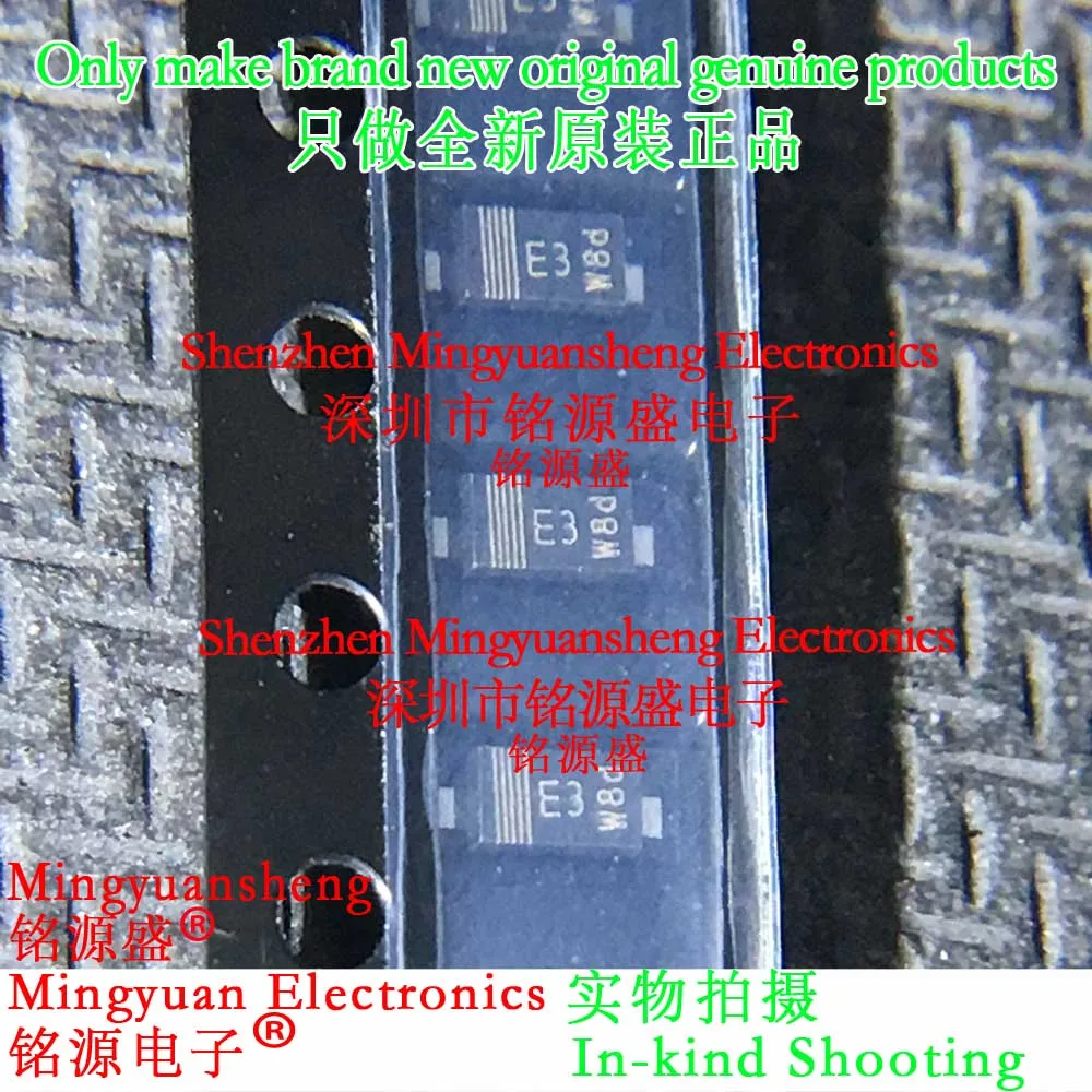 

Mingyuan Sheng Brand New Original Genuine Bzt52H-B24, 115 Bzt52H-B24 Bzt52H 24V Silk Screen Printing Word Making E3 Package Sod-123 Diode