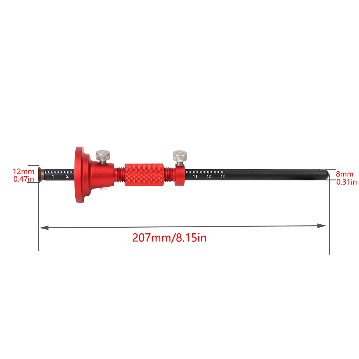 Wheel Marking Gauge with Fine-tuning Woodworking European Style Scriber Carpentry Parallel Line Drawing Mortise Wood Scribe Tool