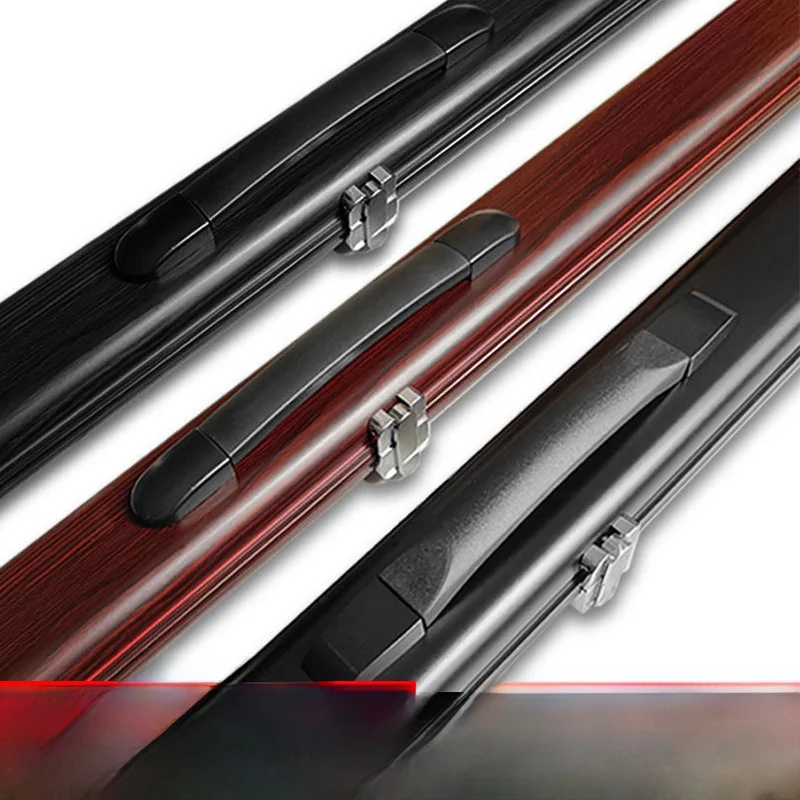 

Aluminum Alloy Billiard Cue Sti Case Double Slot Upade Thiened Interior Portable Versatile Billiard Accories