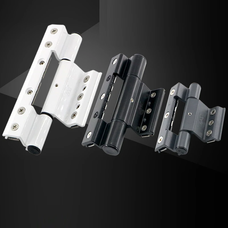 

2PCS thickened aluminum alloy door and window hinge balcony heavy-duty flat partition popular pivot hinge hardware accessories