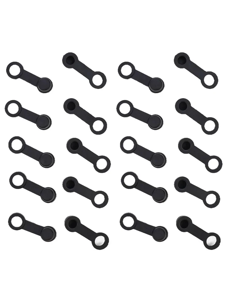 20/30/40PCS Brake Bleeder Screws Cap Grease Zerk Fitting Cap Rubber Dust Covers Black For Car Motorcycles M6/M8/M10 Screw