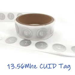 Cuid Gen2 Electronic Tag 25mm Changeable Key Rfid Rewritable Token 13.56mhz Clone Badge Nfc Smart Chip Token Iso14443 Ic Card