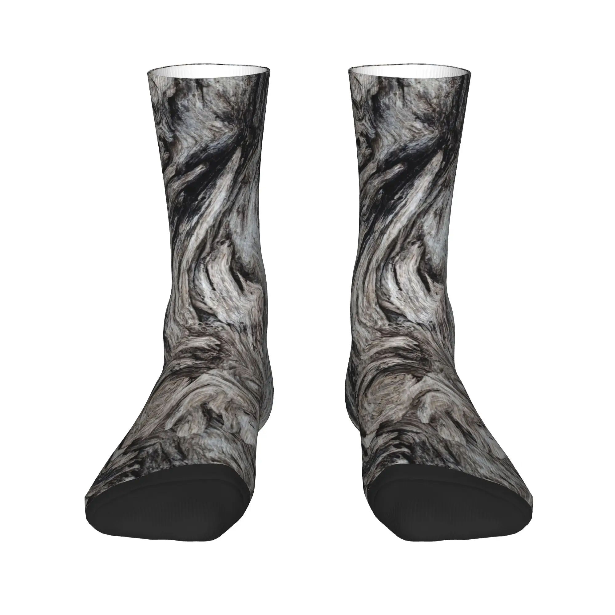 Tree Bark  Stockings Couple  Socks Quality Harajuku Socks Autumn Climbing Non Slip Design Socks Birthday Present