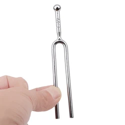 Silver A-key 440HZ Tuning Fork Stainless Steel Guitar Tuner Tunning Tone Tuning Musical Instrument Excellent Guitar Accessories