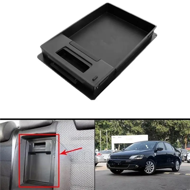For VW Sagitar Jetta 2012- 2018 Rear Seat Armrest Cover Cup Holder Lid Baffle Plate 5C6885944 5C6885944A82V New-A91R