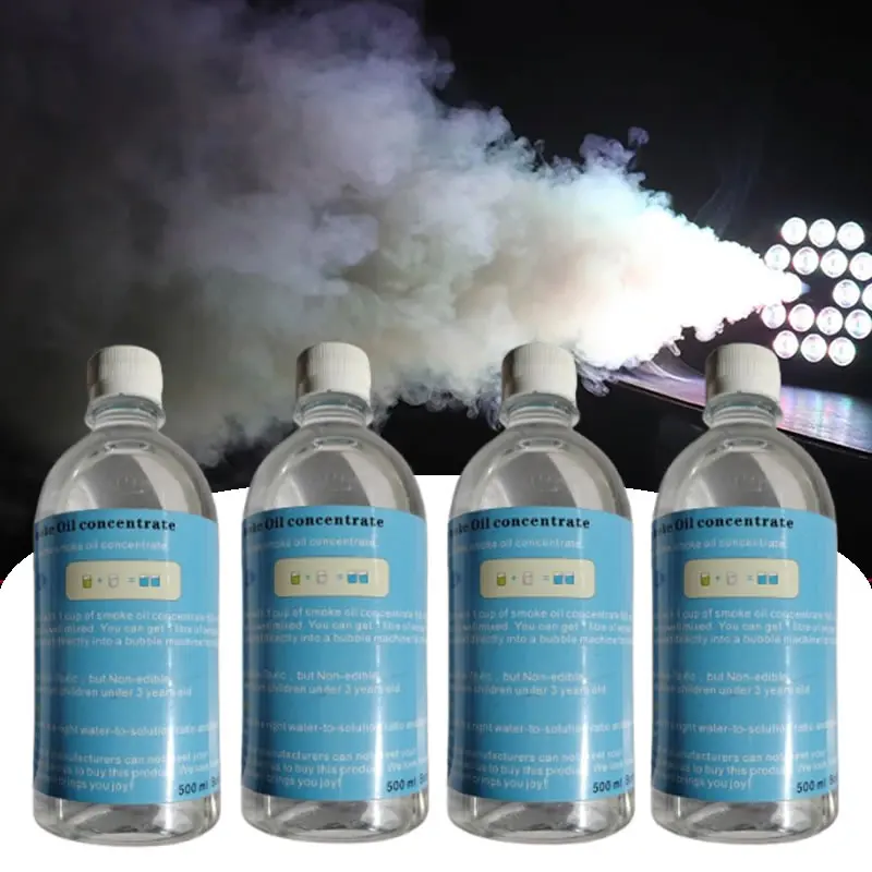 

500ml Disco DJ Smoke Liquid DMX Stage Effect Club Party Show Fog Liquid Oil for Wedding Concert