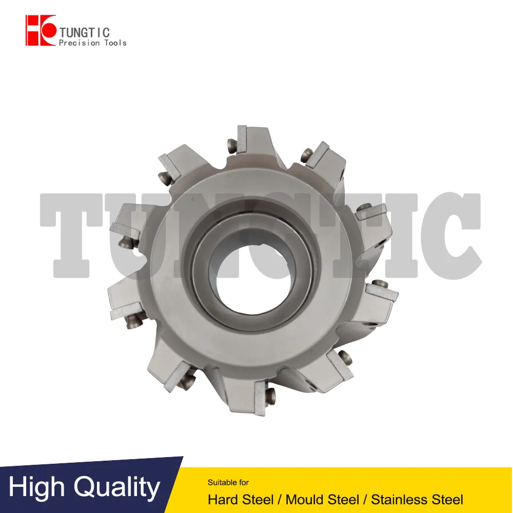 FMP02-100-B32-SE12-10 1pc Face Indexable Milling Cutting Tools Holders For Inserts SEET1203 Kr：67°