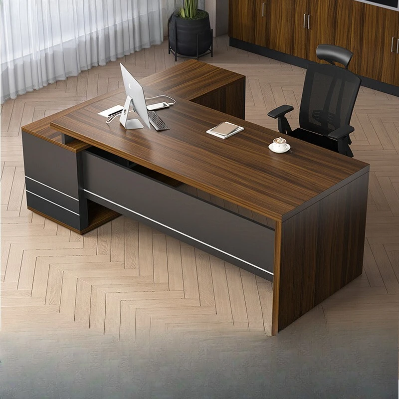 

Strong Cheap Executive Desk Drawers Black Wooden Modern Drawers Office Desks Luxury Large Mesa De Escritorio Office Furniture